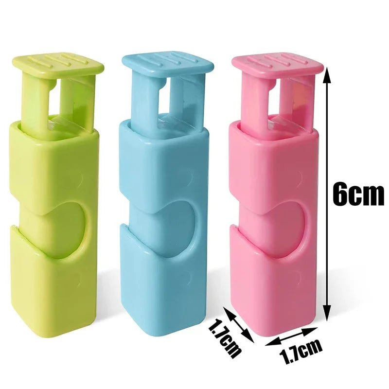 12/1Pcs Food Sealing Clips Bread Storage Bag Clips For Snack Wrap Bags Spring Clamp Reusable Kitchen Organization Sealing Clamp