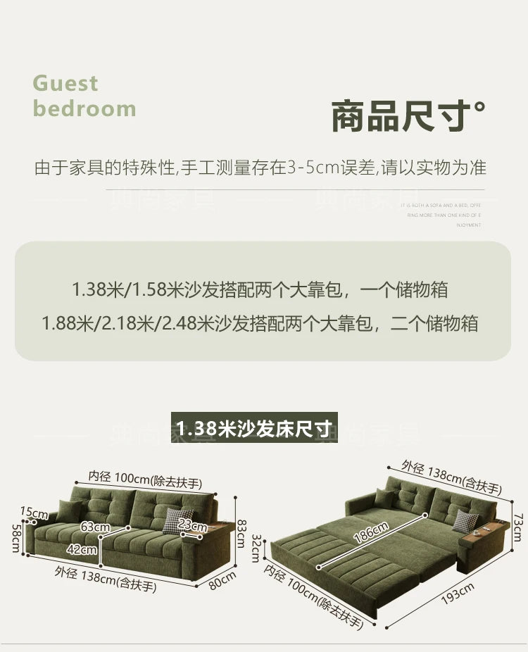 Design Folding Sofas Expand Contract Soft Living Room Double Sofas Receive Simple Juego De Muebles Para Sala Home Furniture