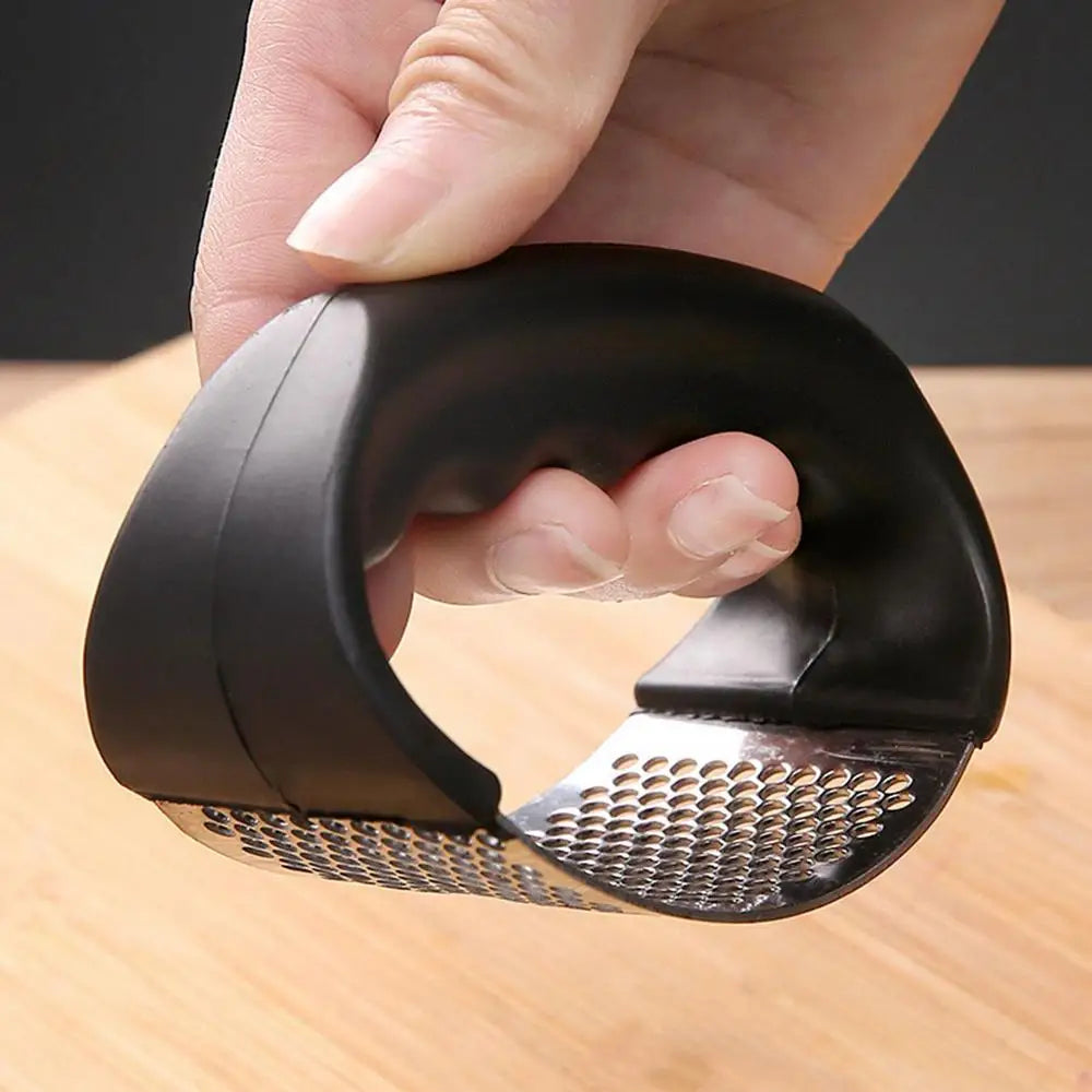 Stainless Steel Garlic Press Crusher Manual Minced Garlic Chopped Garlic Cutting Mince Tools Fruit Vegetable Tool Kitchen Gadget