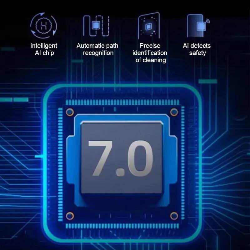 Robot Window Cleaner LIECTROUX YW509,4-Way Water Spray,Home Wall Glass Window Robot Vacuum Cleaner,Updated Laser,Smart Memory - AIAZ