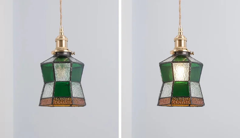 IWHD 2022 NEW Nordic Glass LED Pendant Lights Fixtures Copper Bedroom Dinning Room Restaurant Modern Hanging Lamp Lighting