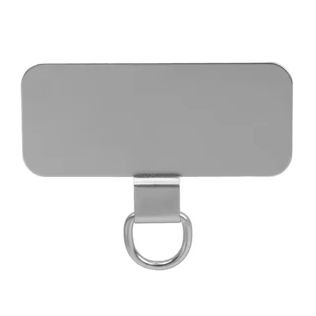 1/4pcs Universal Metal Phone Lanyard Gasket Patch Durable Ultra Thin Mobile Phone Sling Rope Card Clip Strap Hang Cord Tab