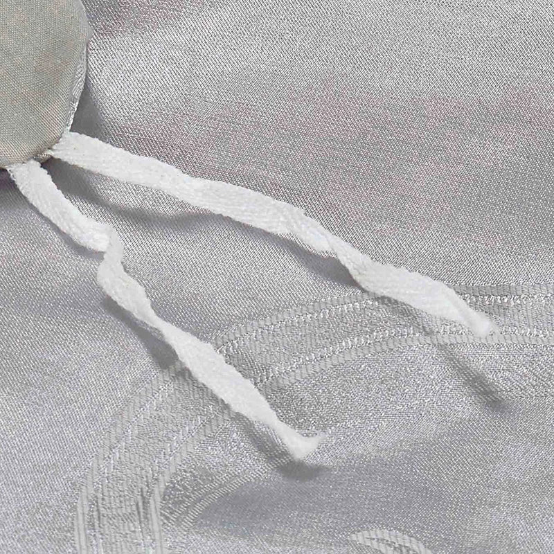 Sliver Gold Luxury Silk Satin Jacquard duvet cover bedding set queen king size Embroidery bed set bed sheet/Fitted sheet set