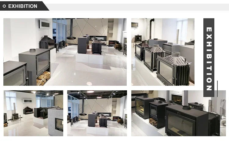 European Quality Cast Iron Fireplace Gas Fire Place Classic Design Cast Iron Material Made Long-lasting Wood Burning Fireplaces