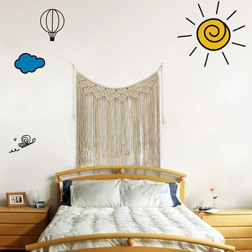 Wall Decoration Handwoven Tapestry Home Wall Decor Background Wall Decor Bohemian Hanging Decoration Wedding Decoration