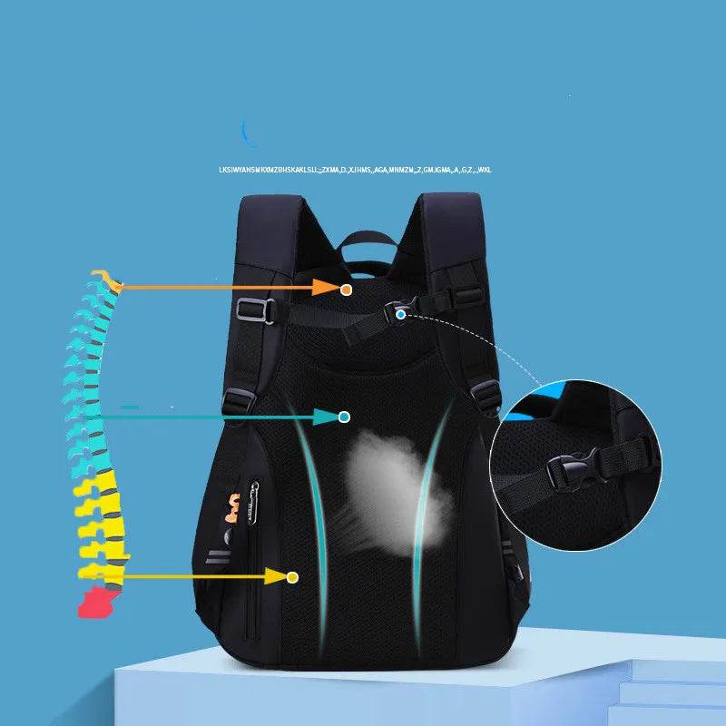 Children School Backpack Waterproof Schoolbags Children School Bags for Girls Boys Primary School Backpacks Kids Mochila Escolar - AIAZ