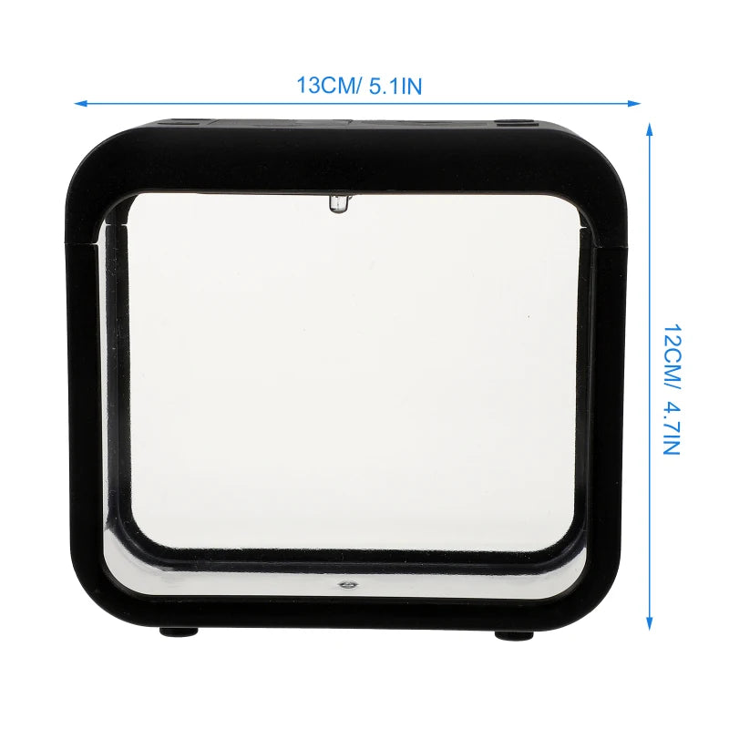 Creative aquarium LED decoration small aquarium fish tank betta transparent fish tank LED light goldfish small fish tank