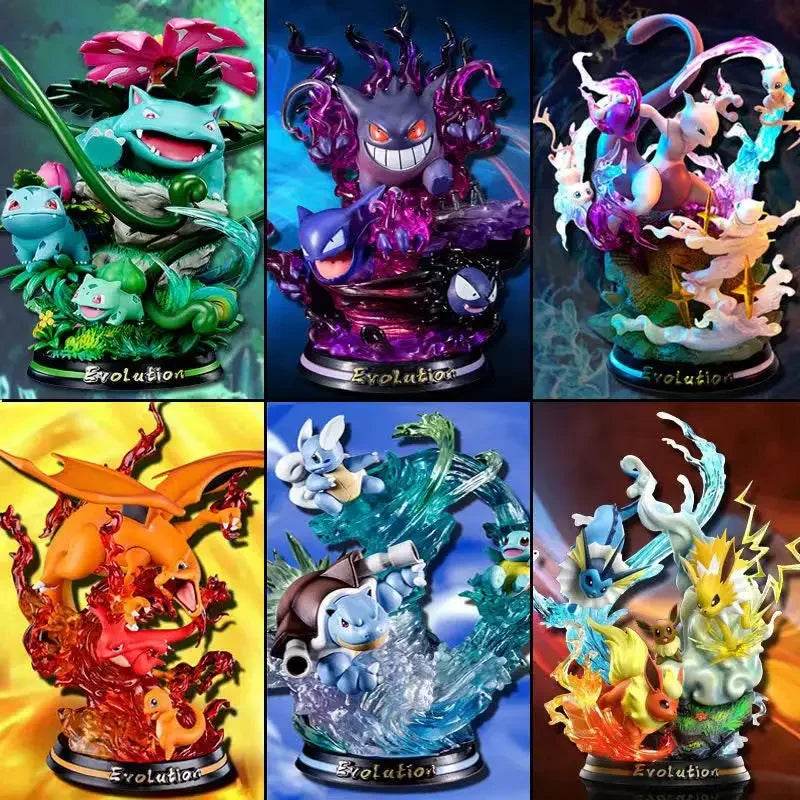 Pokemon Anime Figure Vulpix Scenes Version Figurine Toys PVC Model Collection Dolls surprise box mystery box gift for a child - AIAZ