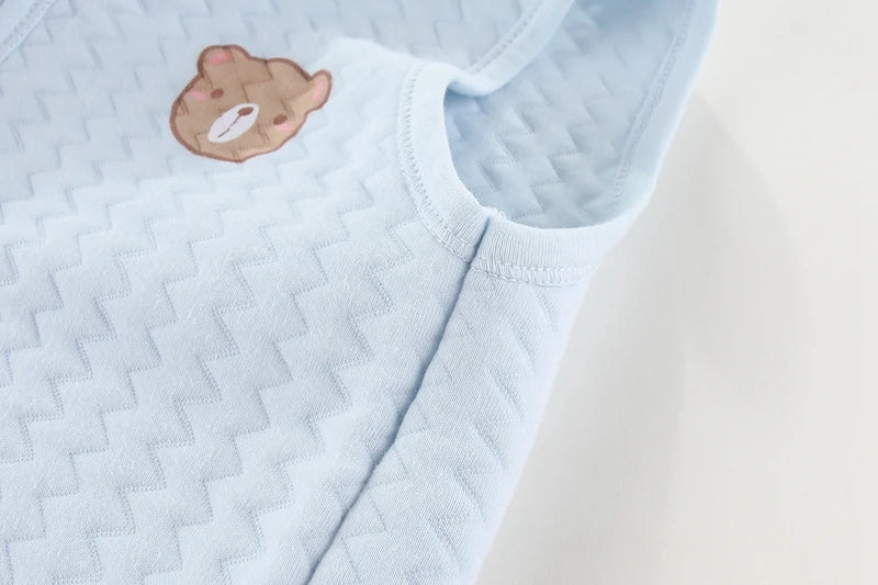 Cotton Newborn Baby Waistcoat Autumn and Winter Girl Vest Jacket Warm Soft Children Vest Cartoon Kids Clothes 0-24 Months