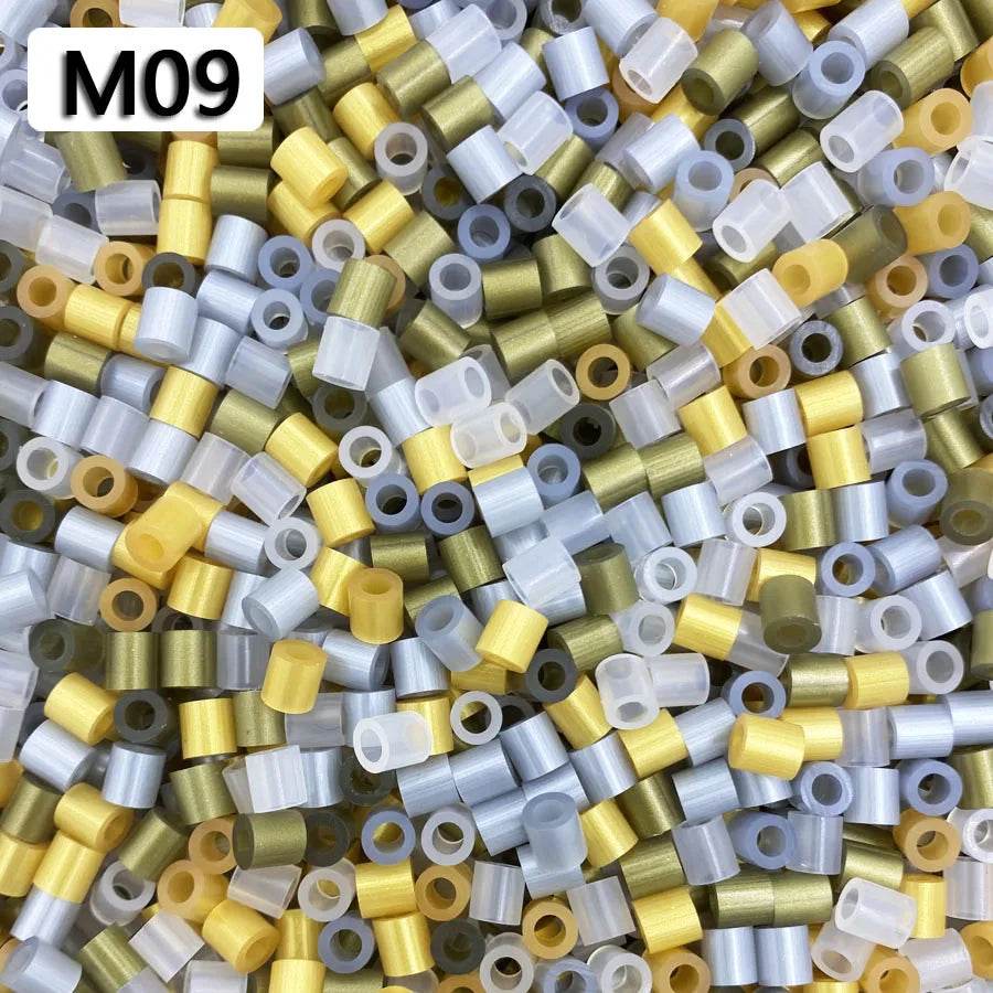 5MM 1000PCs Pixel Puzzle Iron Beads for kids Perler Hama Beads Diy High Quality Handmade Gift toy Fuse Beads - AIAZ