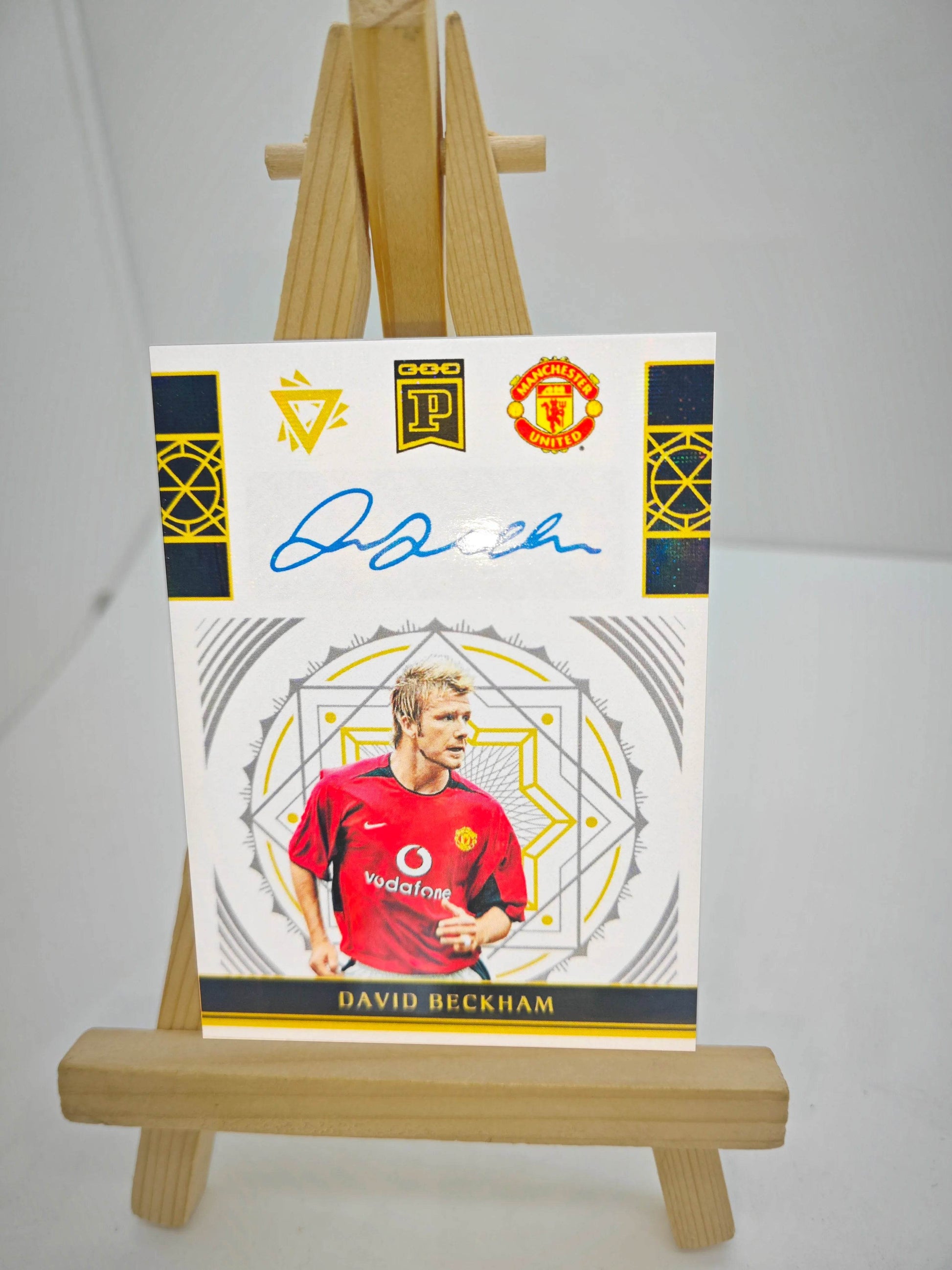 Panini collectible card laser flash DIY Messi Cristiano Ronaldo Kylian Mbappe David Beckham Card bricks Holiday gifts 1.5mmthick - AIAZ