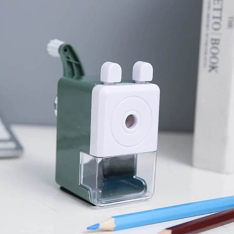 Students Use Back to School Supplies Stationery Bar Pencil Sharpener Simple and Portable Useful Kawaii Sharpeners Pencils Office - AIAZ