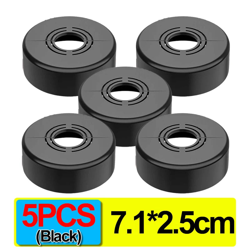 Faucet Decorative Cover Plastic Water Pipe Connector Wall Covers Heighten Valve Panel Shower Kitchen Bathroom Tap Accessories