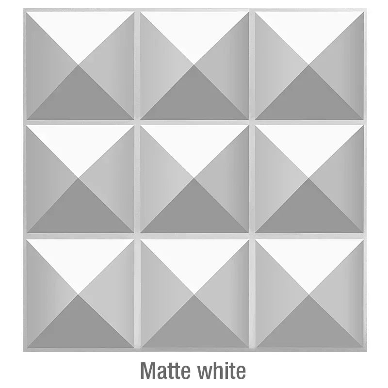 30cm house wall renovation geometric 3D wall panel non-self-adhesive 3D wall sticker art tile 3d wallpaper room bathroom ceiling