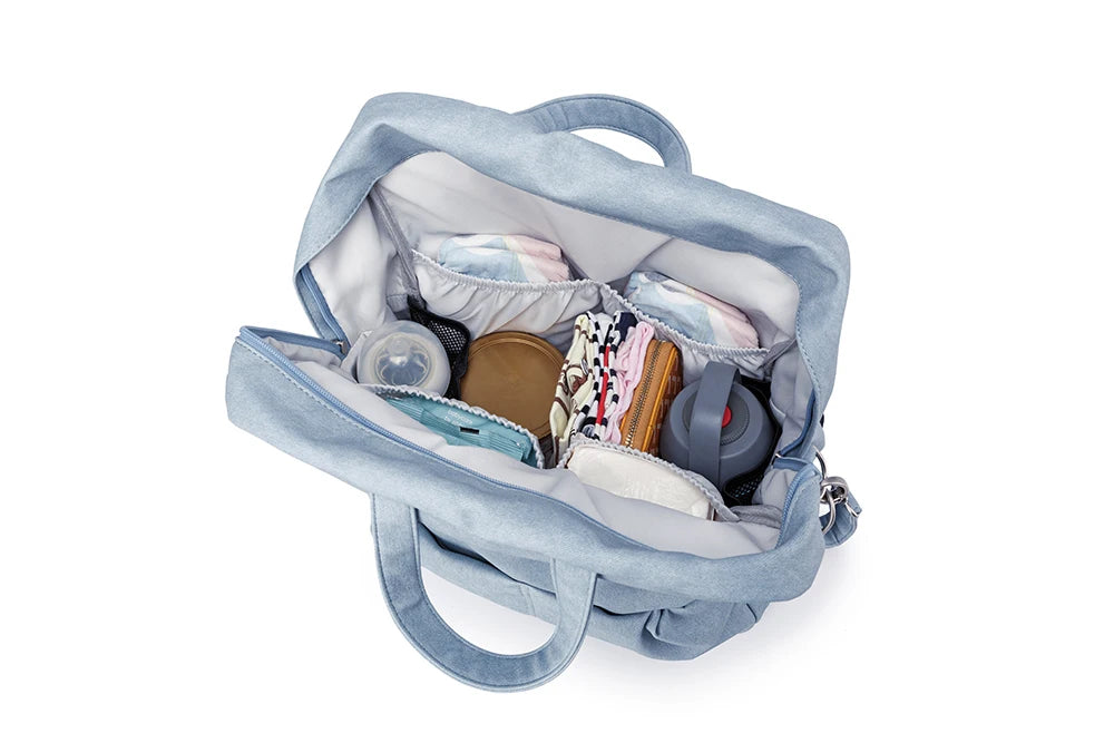 Soboba New Diaper Backpack for Newborn Baby Large Capacity Waterproof Diaper Bag with Pacifier Holder Stylish Diaper Bags