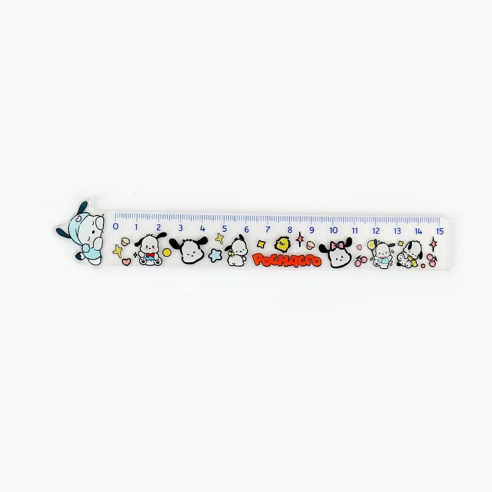 15cm Cute Ruler School Supplies Kawaii Accessories Drawing Tool Korean Stationery Fournitures Scolaires Student Regla Ruler - AIAZ