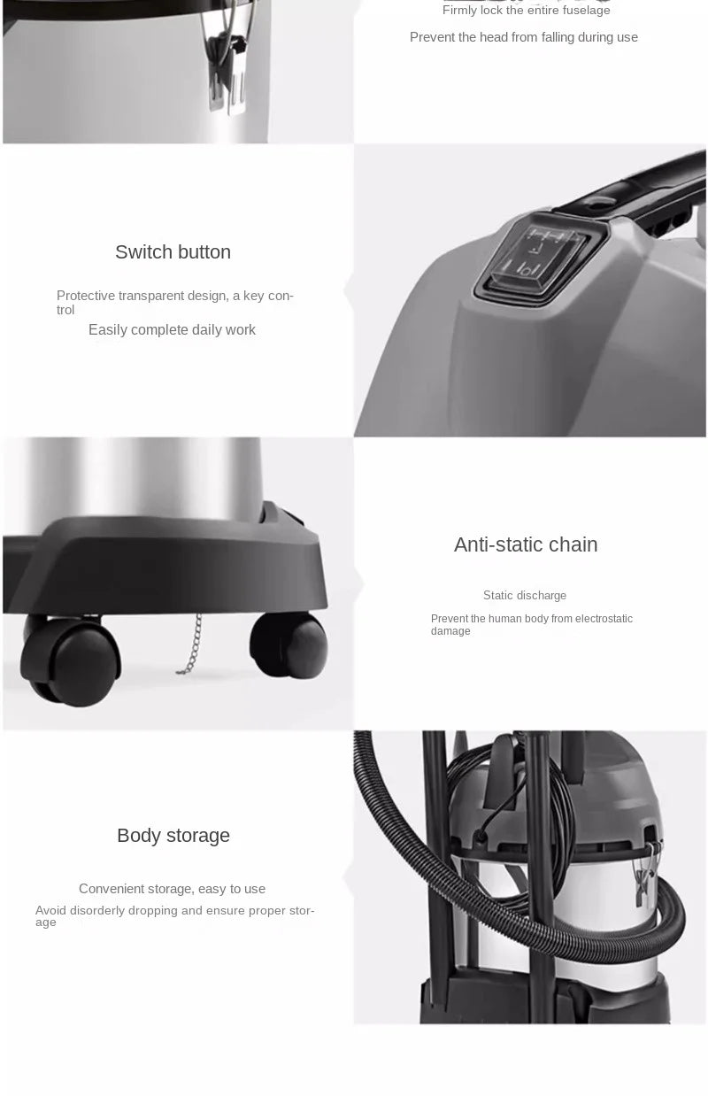 Germany karcher karcher household and commercial vacuum cleaner, bucket type wet and dry metal dust bucket NT20/1