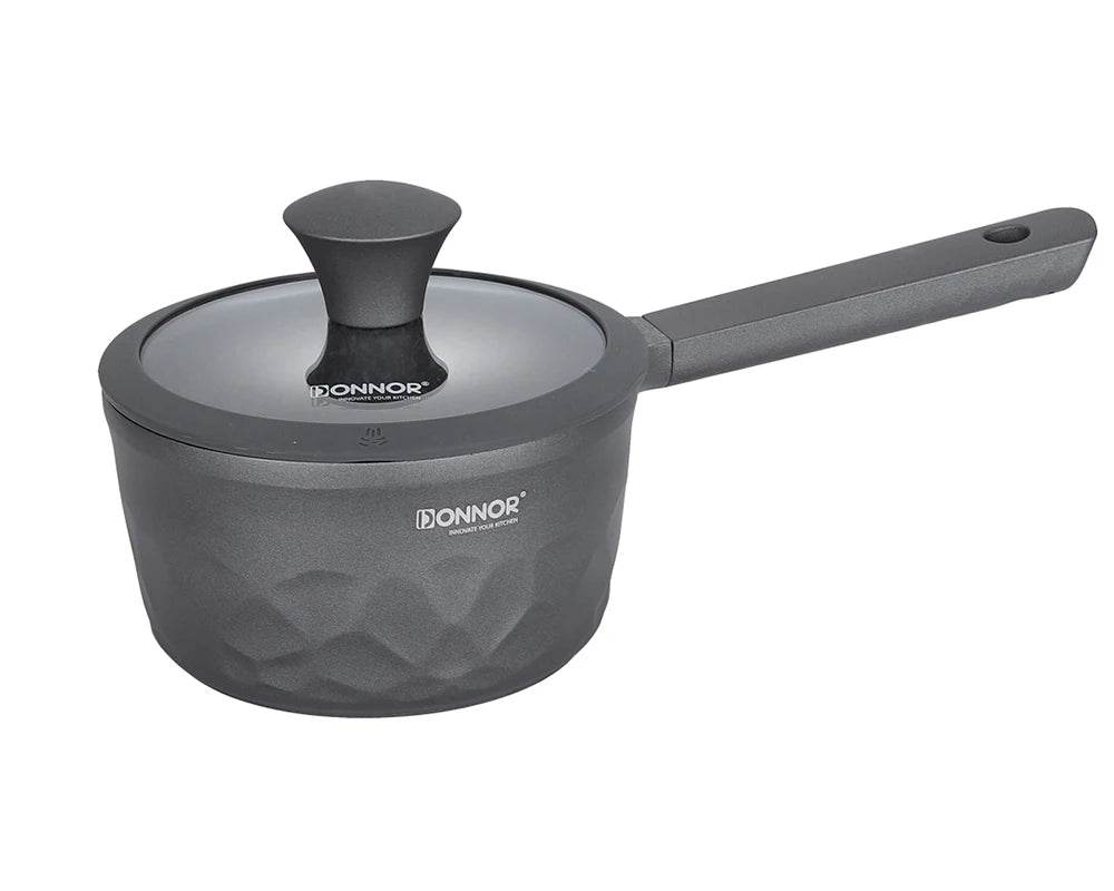 DONNOR Kitchen Cooking Set 12 Pcs Pots and Pans Set Non-toxic Healthy Pots and Pans Set Non Stick Saucepans Steamer Set - AIAZ