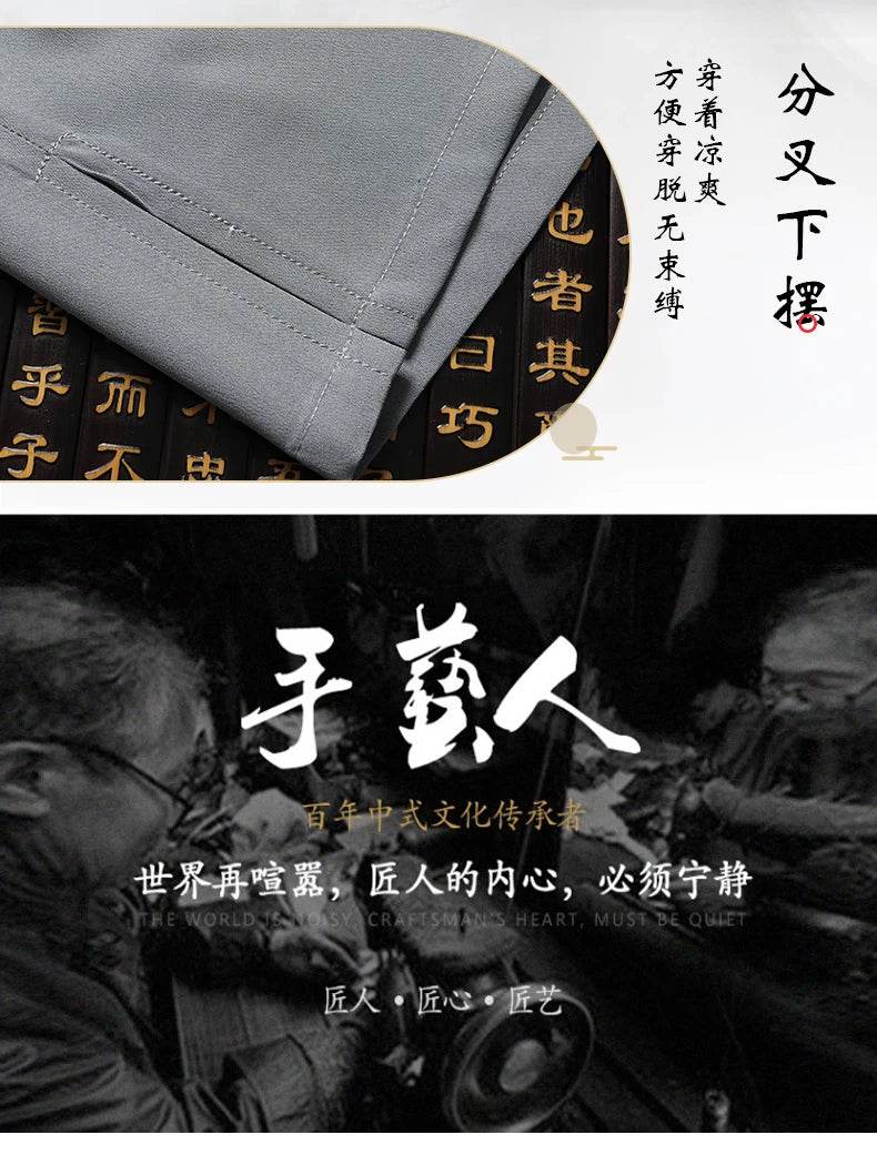 Men's sets (Shirt + trousers) 2025 summer new style men fashion shirt short sleeve shirt High quality shirts male Two Piece - AIAZ