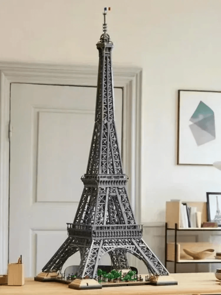 In Stock MOC 1.5M Eiffel Tower 10001pcs PARIS Famous Architecture Model Building Block Brick Toys for Adult Kids Birthday Gifts - AIAZ