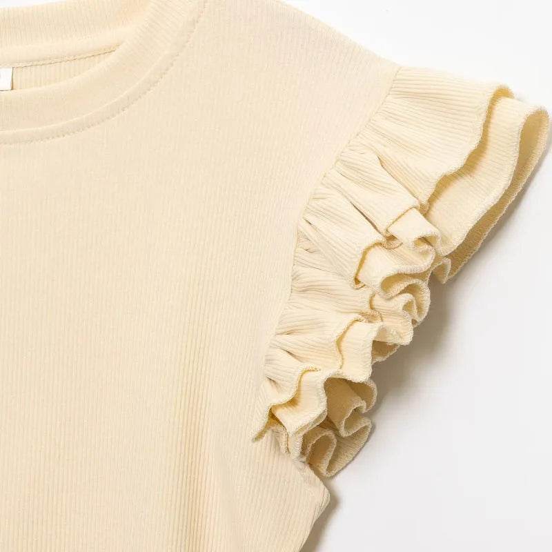 Top Women Summer Corset Woman Clothing Tank Crop Knitted Top Female Y2k Ruffled Sleeveless Cute Street Style Casual Women's Vest - AIAZ