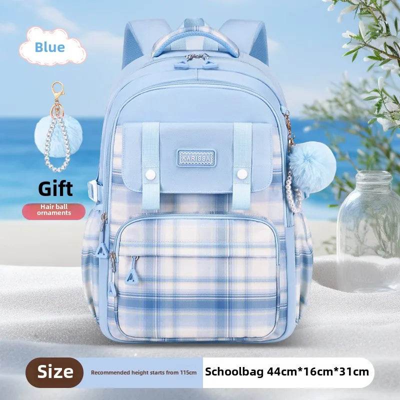 SET Backpacks for Girls School Bags Aesthetic Backpack Elementary Student Teen Girls Cute Bookbag Kids Backpack Girls mochila - AIAZ