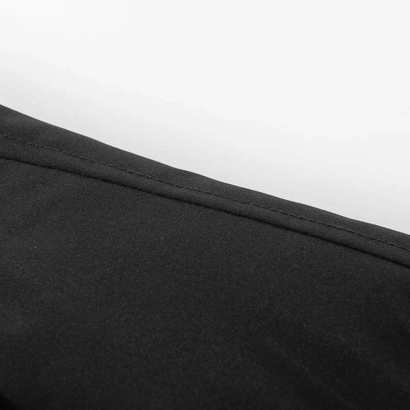 Man 2025 New Fashion Winter Warm Thick Cotton Clothing With Added Velvet Solid Color Casual And Comfortable Coat - AIAZ