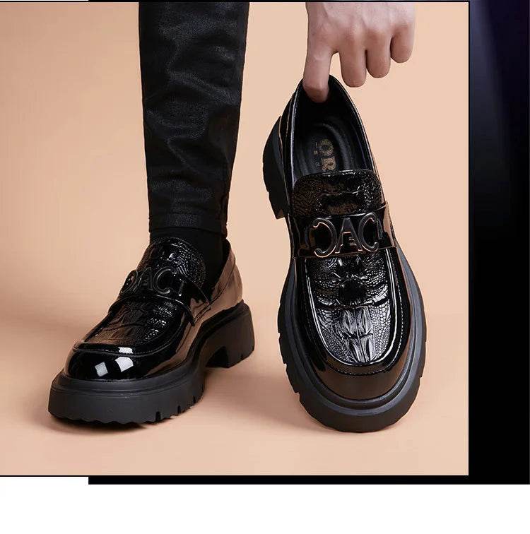 Men Business Formal Shoes Man Oxford Casual Shoes Men Brand Classic Comfortable Fashion Derby Shoes Luxury Leather Shoes - AIAZ