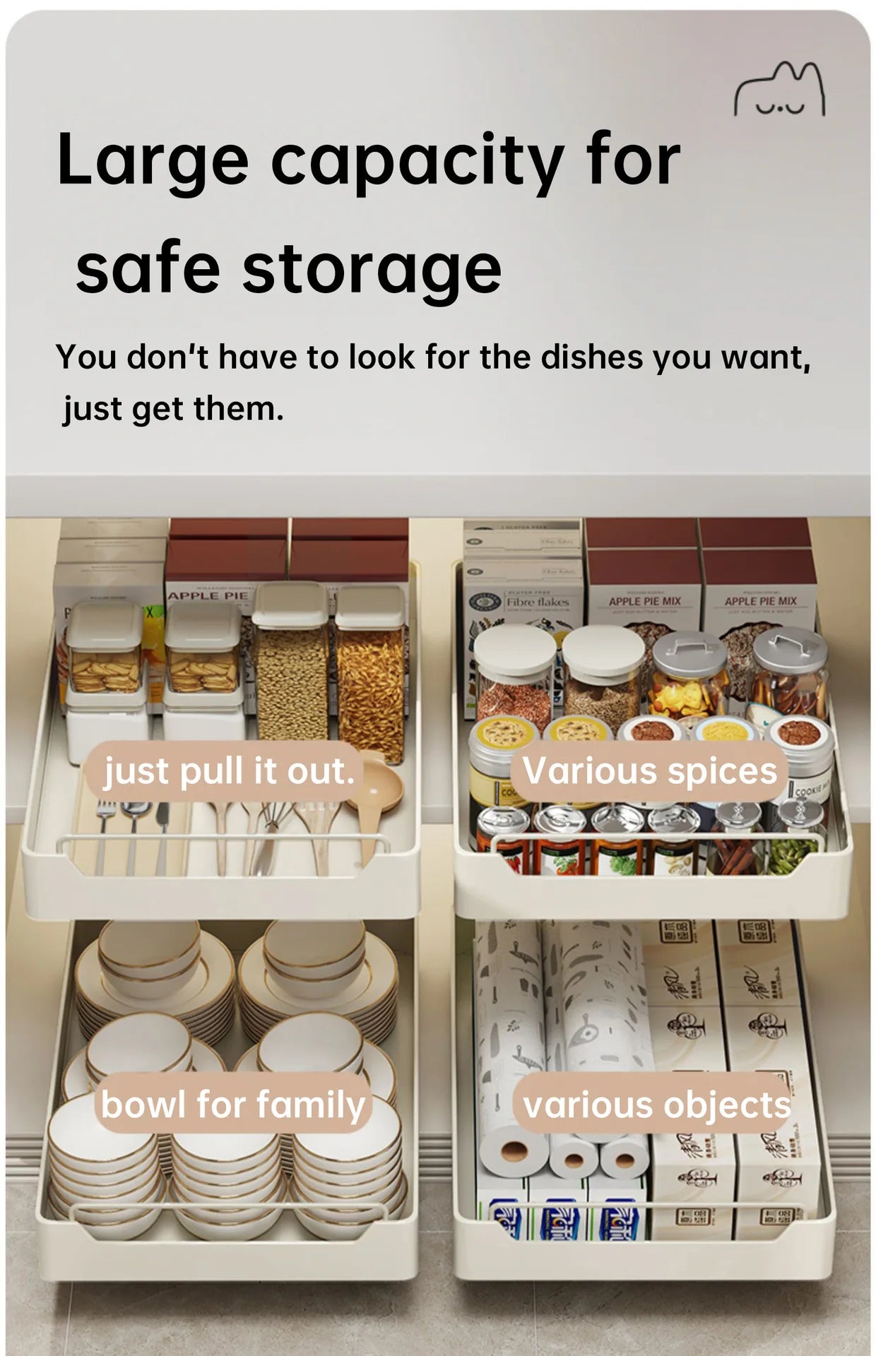 Kitchen Pull out elf Storage Ra Sink Drain Board Cabinet Slide Tra Der Organizer Spice Ra No Drilling Required