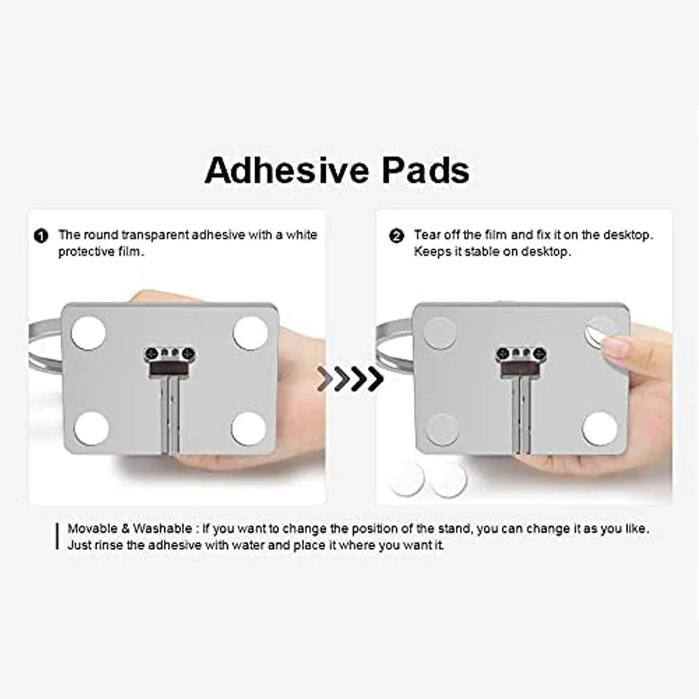 EWA 2 in1 for MagSafe Charging Stand Aluminum Alloy MagSafe Desktop Stand Holder Dock,Compatible with MagSafe Charger for iPhone