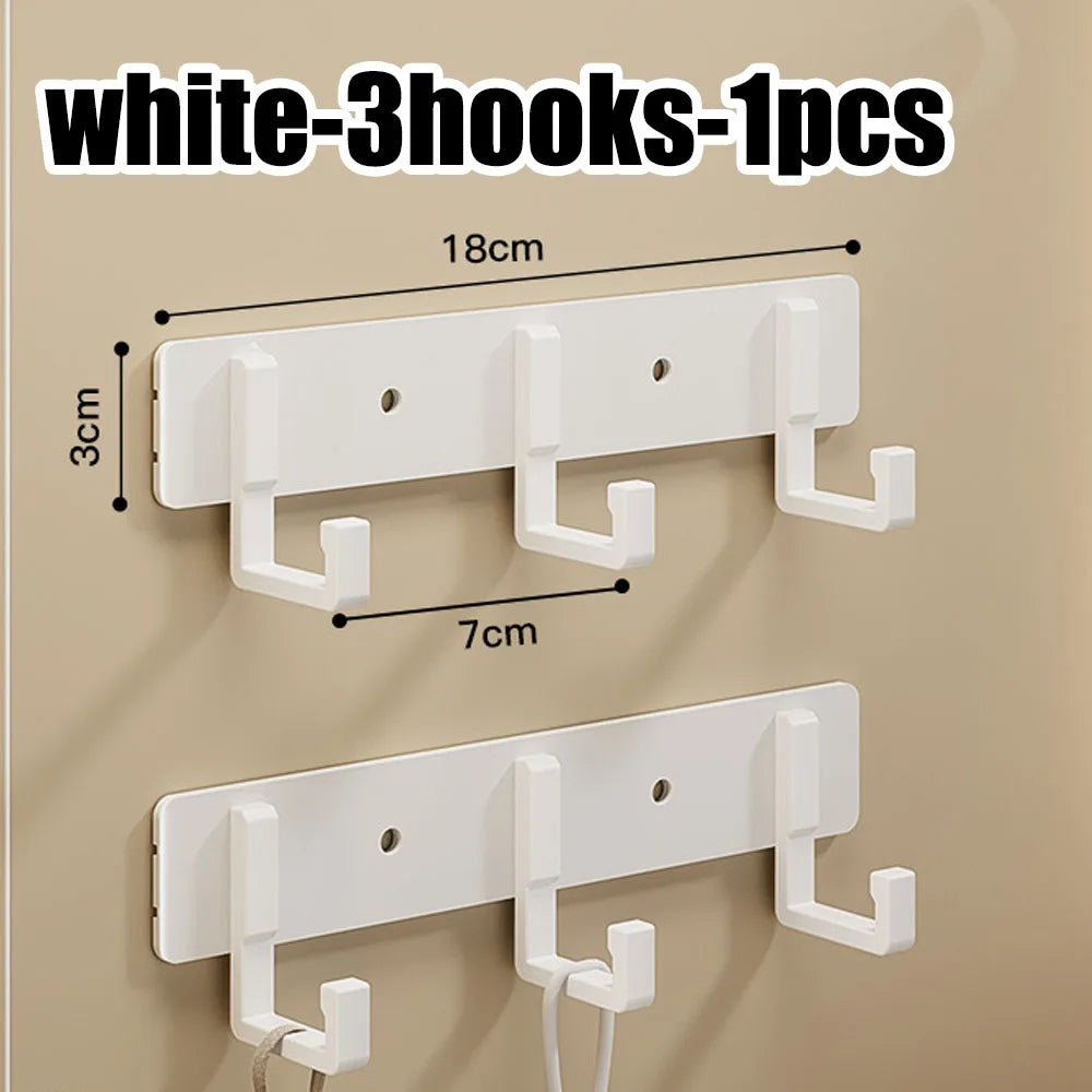 Door Back Clothes Hook Clothes Hook Bathroom Towel Hanger Hook Wall Hook Adhesive Wall Hook No punching required Hanging Hooks