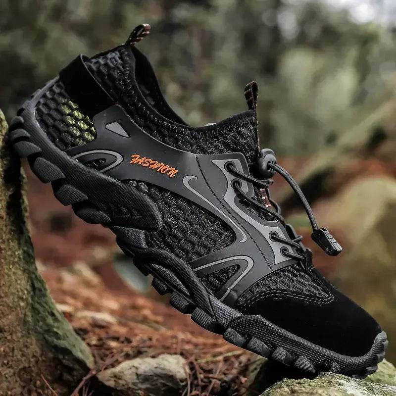 Wear-resistant Shoes for Men Hiking Shoes Jogging Trekking Sneakers Fast Zapatos Outdoor Hombre Invierno Outdoor Anti-slip - AIAZ