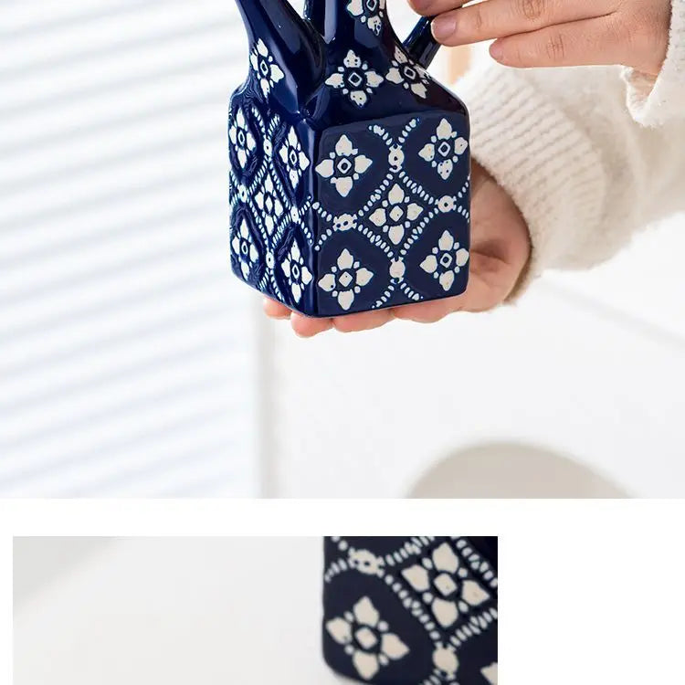 American ceramic oil pot, commercial oil bottle, household kitchen seasoning bottle