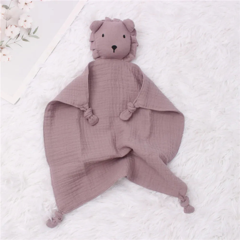 Name Personalized Embroidered Baby Soother Appease Towel Sleeping Baby Comforter Security Blanket Gift For Newbron Baby Newborn