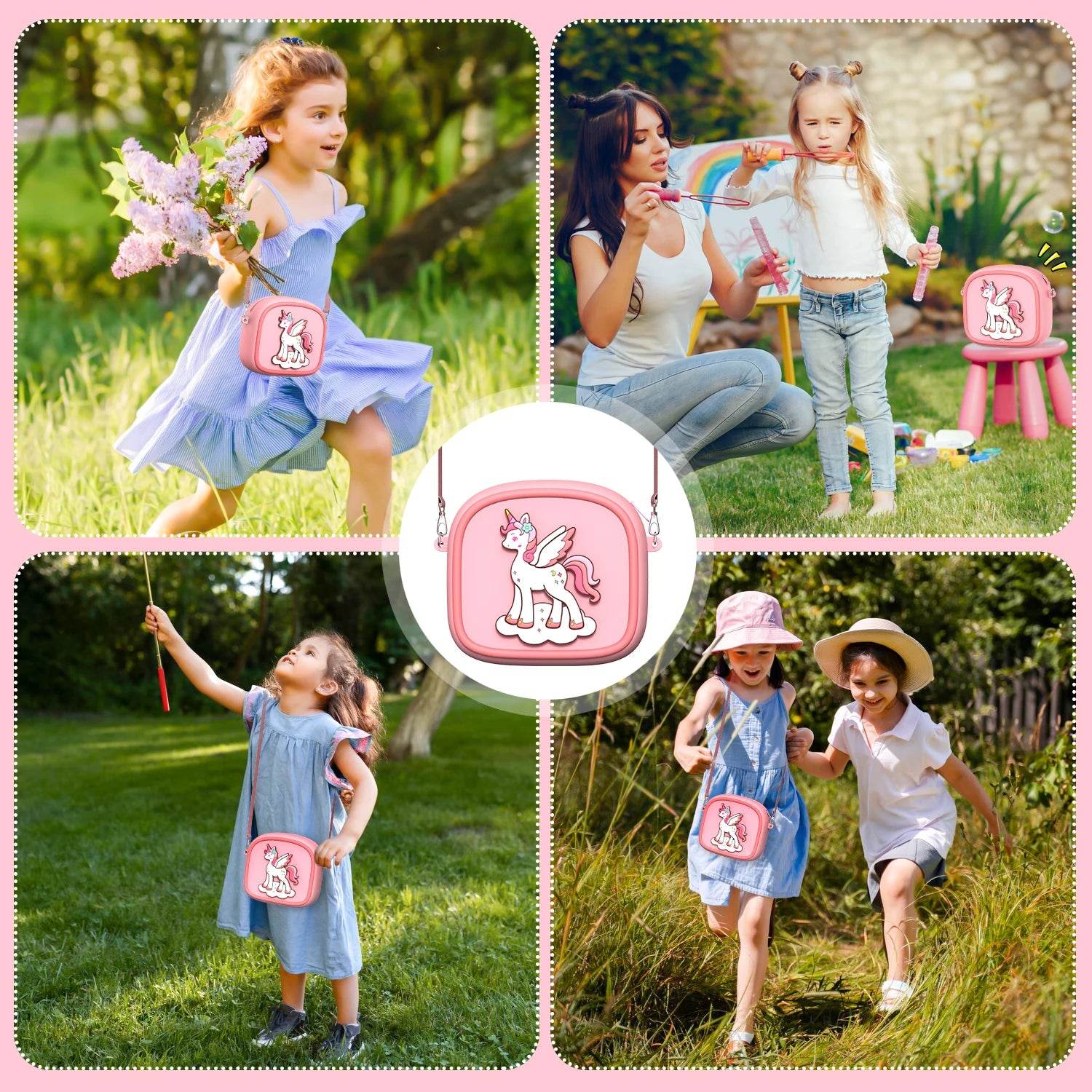 AMORUS Kids Camera Instant 1080P HD Dual Lens Selfie Digital Camera for Girls Boys Christmas Birthday Gifts Toys With 32G Print - AIAZ