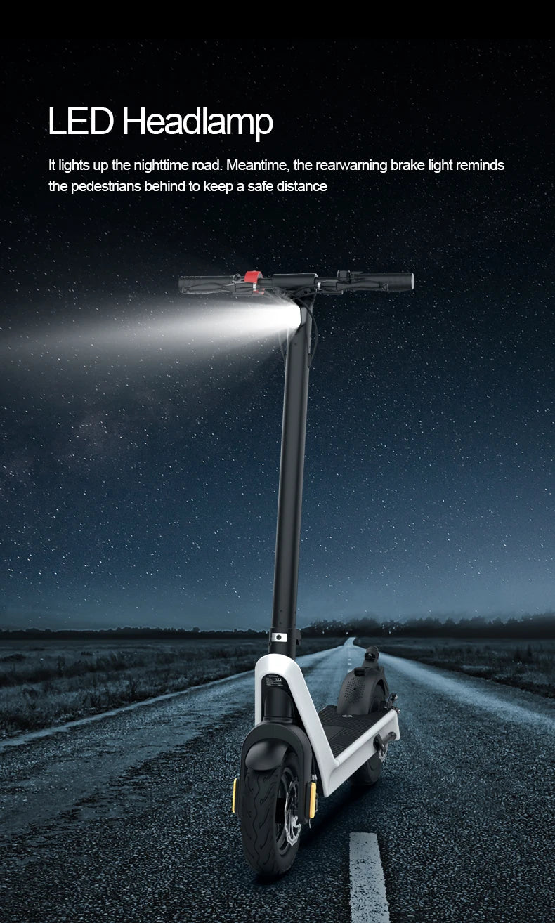 2024 X9 Self-Balancing Electric Scooter 10 Inch Max 40km/h New Design Adult Electric Moped Scooter Sale For USA Canada Warehouse