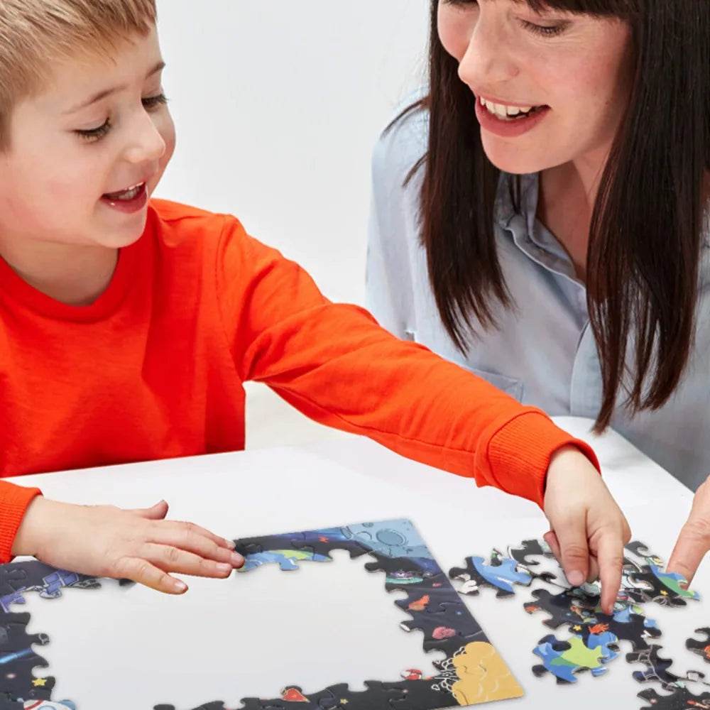 48 Pieces Puzzle Toys Children's Early Education Toys Kindergarten Souvenirs Gifts Exercising Thinking and Hands-on Abilities - AIAZ