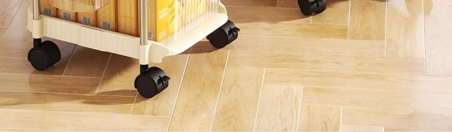 Small Cart Storage Rack, Snack Storage Rack, Multi-layer Storage Cabinet, Drawer Style Movable Baby Product Storages Rack