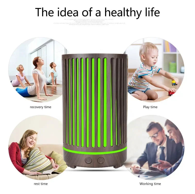 Tuya Smart Humidifier with Colorgul LED Light WiFi Aroma Diffuser Timer Wireless Control Work with Alexa Google Home Compatible