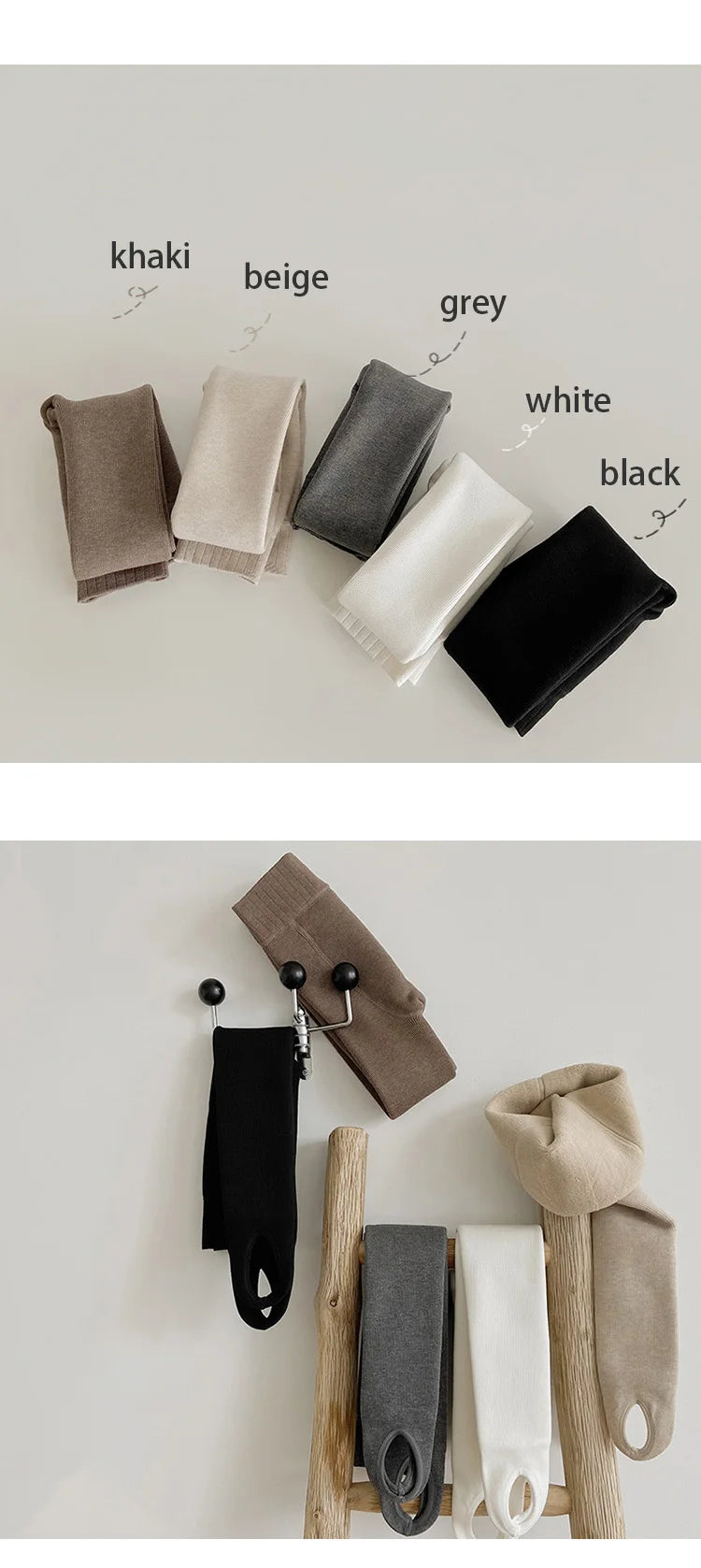 3-12 Years 2023 New Kids Pants Girls Tights Fur Lining Warm Pantyhose Children Skinny Leggings for Winter