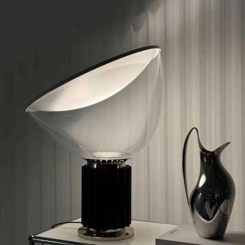 Modern Classic LED Table Light Italian Design Glass Desk Reading Lamps Bedroom Living Room Home Decor Lighting Fixtures