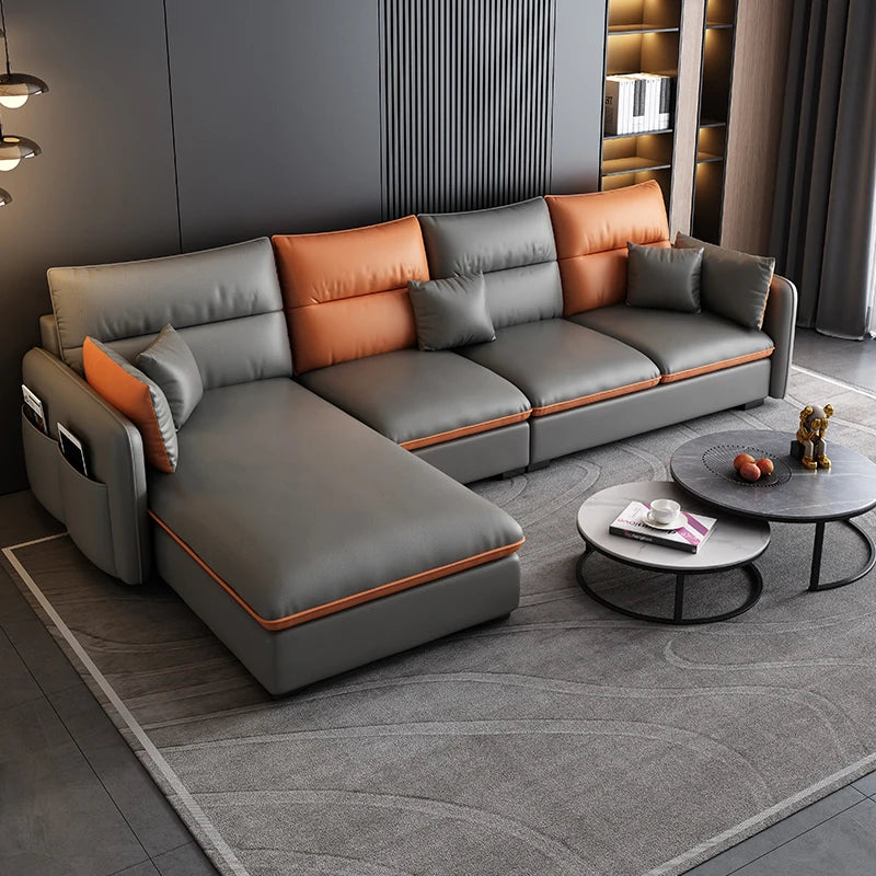 Modern Aesthetic Living Room Sofas Soft Cheap Chinese Save Space Lounge Living Room Sofas European Koltuk Takımı Home Furniture
