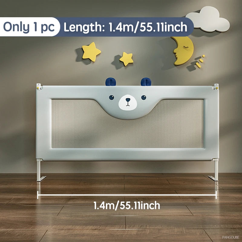 PANGDUBE 1pc Baby Bed Guardrail Bed Rail Guard for Kid Fence for Bed Protective Barrier for Bed Safety Railing for Children Bed