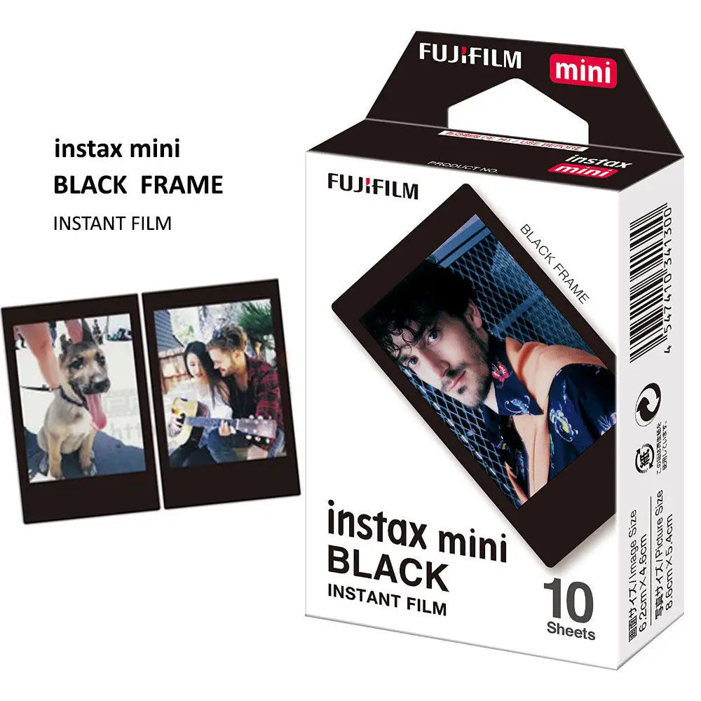10 -50 Sheets Fujifilm Instax Mini 12 11 8 9 Film Stained Stars Fuji Instant Photo Paper For 70 7s 50s 90 25 Share SP-1 Camera