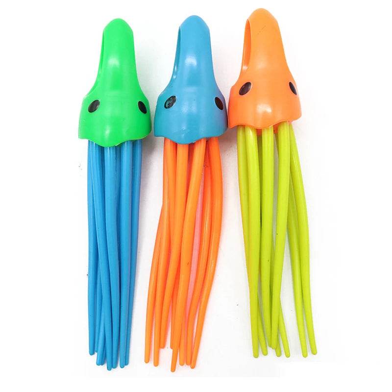 Swimming Diving Toys Children's Fish Dolphin Buoy Pool Treasure Hunt Diving Water Diamond Kids Water Game Toys Set Reusable Gift - AIAZ