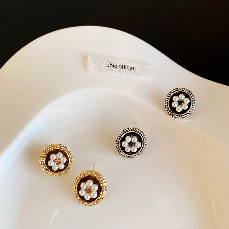 New High-end Atmosphere Decoration Shine Fashion Women Temperament Personality Exaggerated Earring Wedding Jewelry Birthday Gift