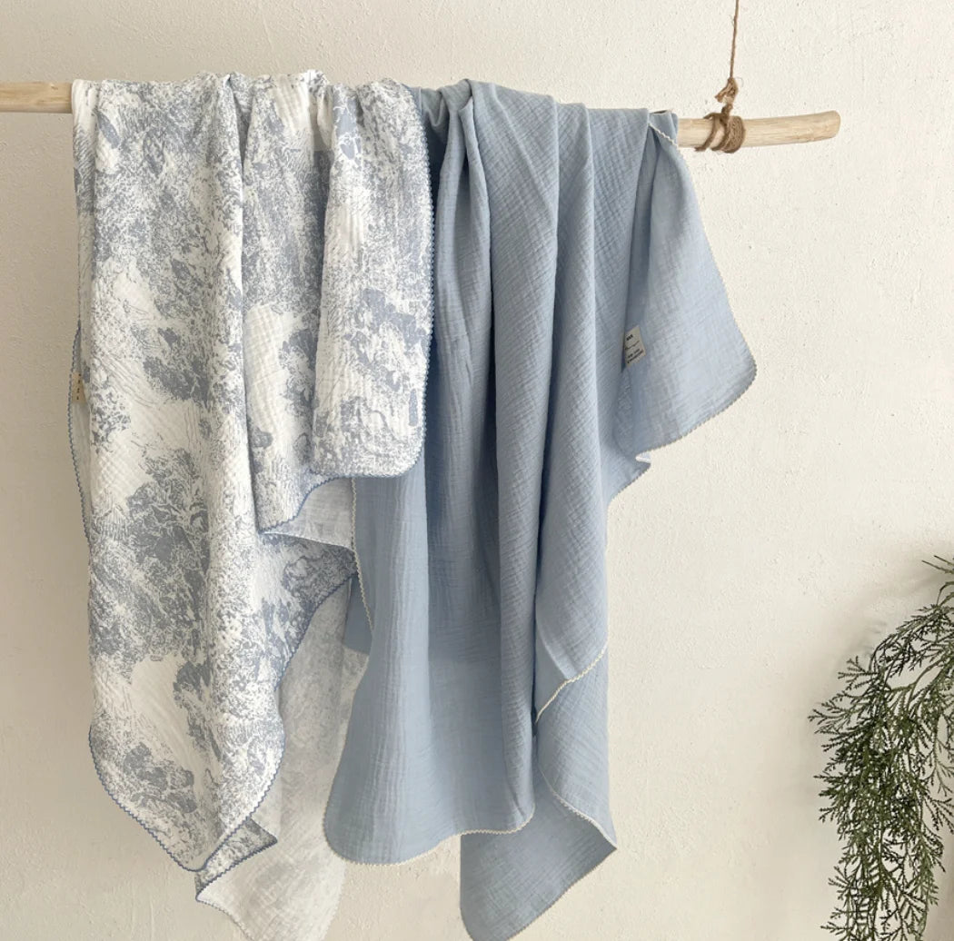 Muslin Swaddle Blankets Newborn Summer Baby Blanket Cotton Infant Swaddle Wrap Receiving Blanket For Crib Stroller Sleeping Item