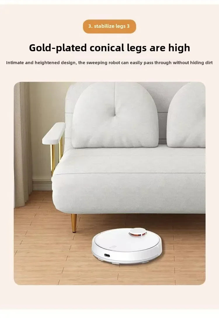 Foldable Sofa New Sofa Bed Dual Use Single Small Unit Balcony Living Room Multi Functional Clouding Stretching Relaxing Sofa