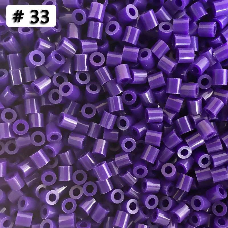 5MM 1000PCs Pixel Puzzle Iron Beads for kids Perler Hama Beads Diy High Quality Handmade Gift toy Fuse Beads - AIAZ