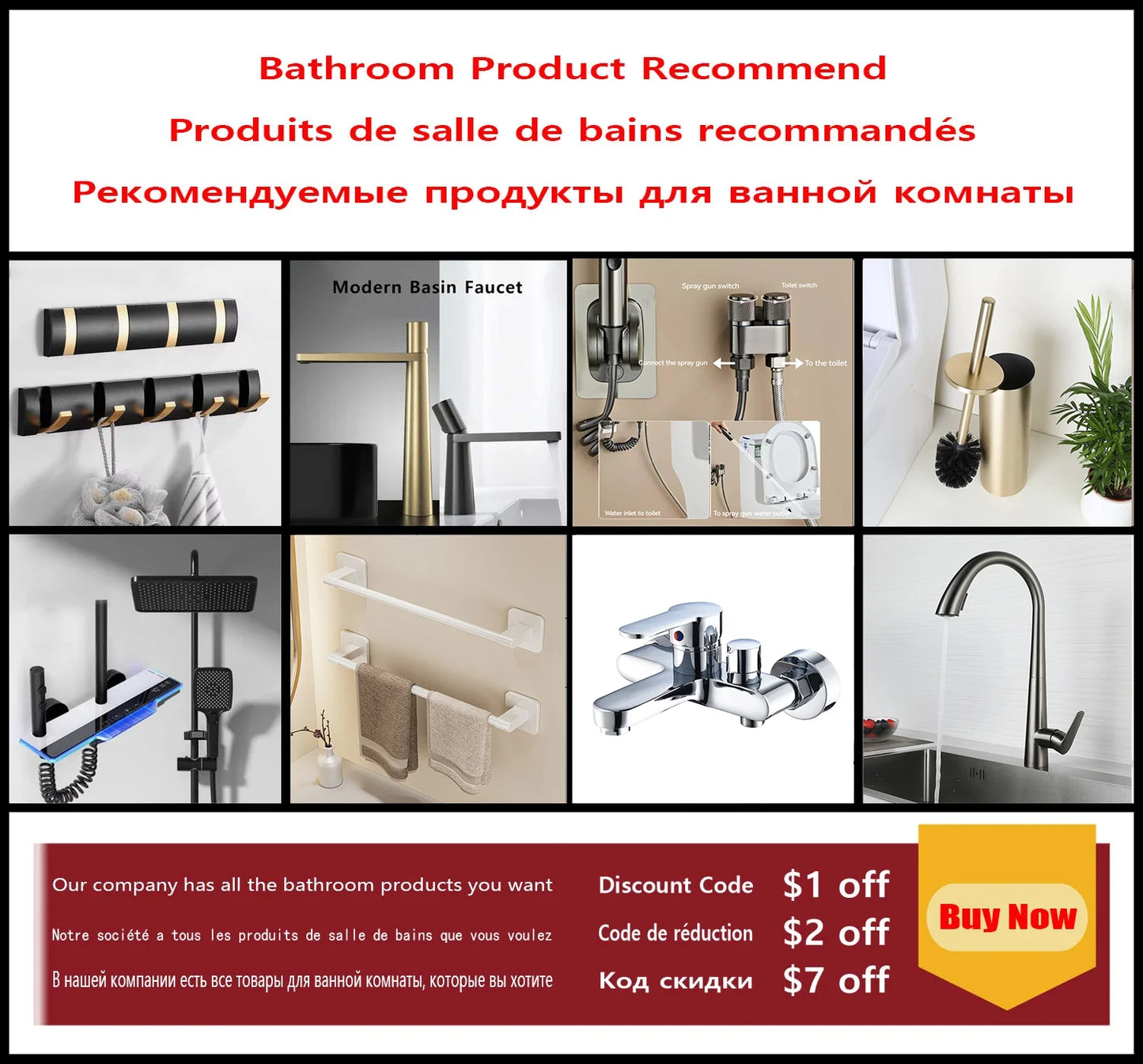 Bathroom Toilet Brush Holder Cleaning Tools Space Aluminum Wall Mounted No Drill Vertical Toilet Brush Bathroom Accessories